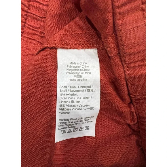 J crew Linen-blend drawstring short - Picture 7 of 8